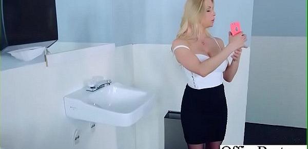  Office Sluty Girl (Rachel RoXXX) With Big Round Boobs Banged Hard video-27